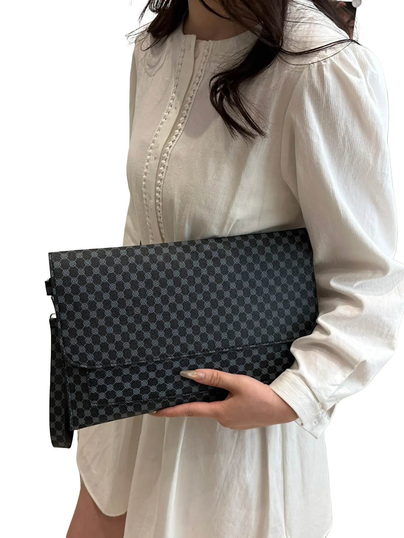 Fashionable Vintage Clutch Bag for Women, Large-Capacity Envelope-Style Wristlet Pouch, Versatile Handbag Purse Suitable for Work, Parties & Daily Casual Occasions — Stylish PU Leather Evening Bag for Trendy Ladies, Vintage Chic Purse