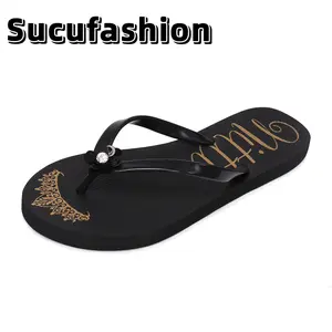SUCU New Fashion Womens Flip Flops Ladies Comfort Lightweight Soft Mat Cushion Walking Thong Sandals