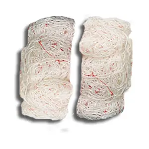 212 MAIN Official Soccer Goal Net, 8x24 Size, 4mm Braided Square Mesh, White, Fits Standard Soccer Goals, Pack of 2
