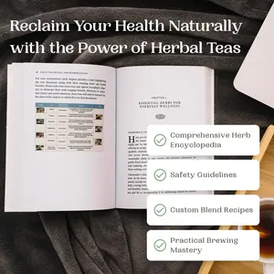 Daily Teas Ritual for Modern Living Comprehensive Herbal Book with Safety Guidelines Custom Blend Recipes & Practical Brewing Mastery for Wellness