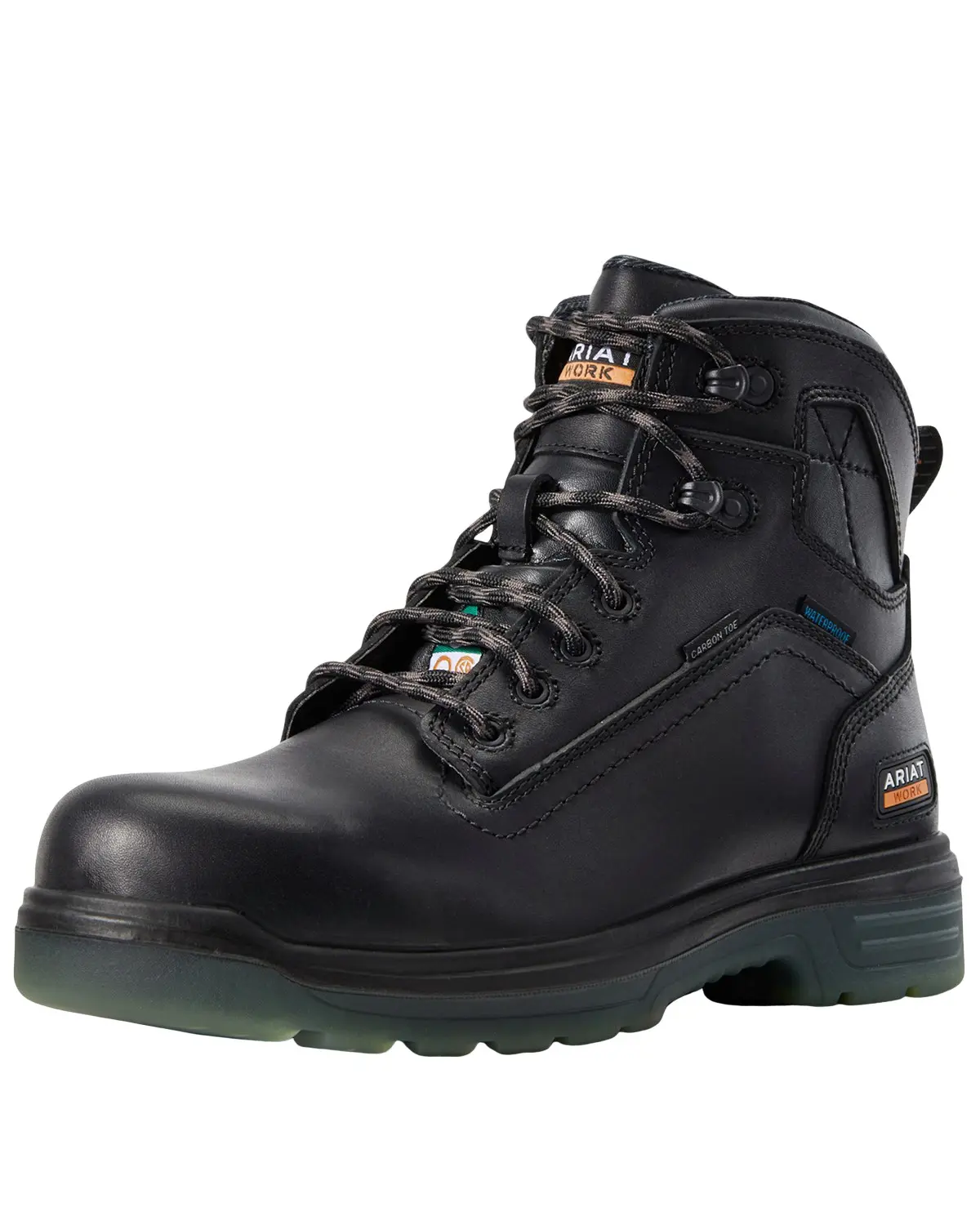 Ariat Men's Men'S Turbo Waterproof Work Boot Carbon Toe - 10029134