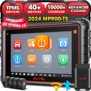 Autel MaxiPRO MP900-TS Car Diagnostic TPMS Diagnostic Tool, Android 10.0, 40+ Services, Advanced ECU Coding CANFD & DOIP, Active Test Upgraded of MP808S-TS/MS906TS