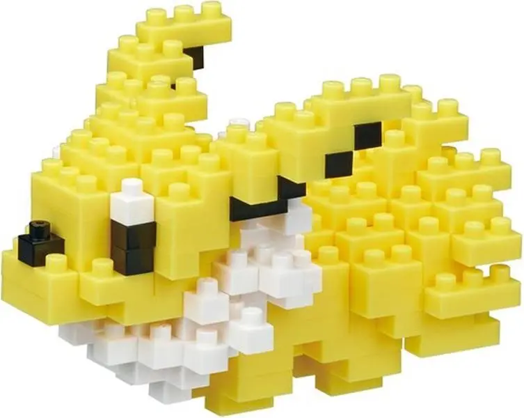 Nanoblock - Pokemon Series - Jolteon Building Kit  [COLLECTIBLES] figurine/statue, Brick, Collectible