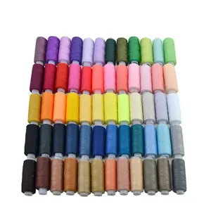 Creative 60 Colors Sewing Thread Kit, 60pcs/set 250 Yard Spools Polyester Thread for Hand Sewing, Embroidery & Sewing Projects, Sewing Supplies for Home Use