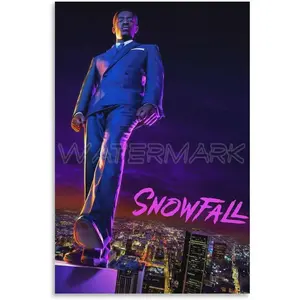 Snowfall Movie Poster Art Canvas Painting Posters And Prints Wall Art Pictures for Living Room Bedroom Decor