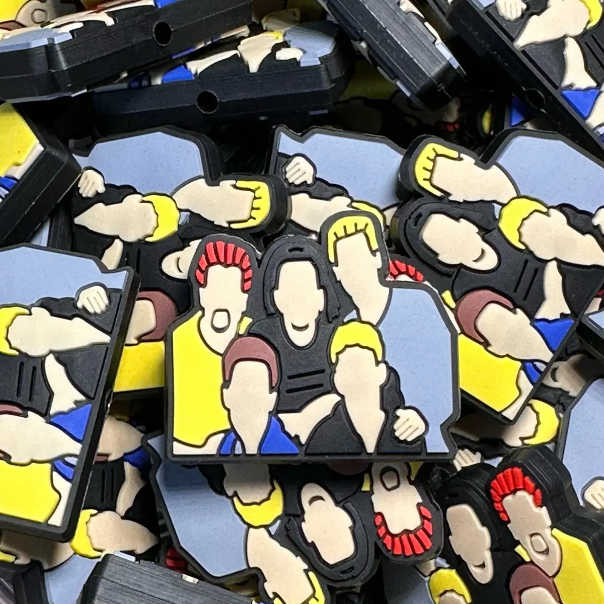Boy band focal bead