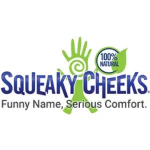 Squeaky Cheeks shop logo