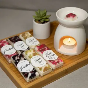 Viral Wax Melt Snap Bar  Strong Scent Throw | Soy Wax | Break-Apart Bar