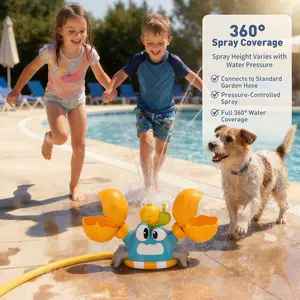 Children's  Water Sprayer 3-in-1 Water Toy with Baseball-Throwing & Water-Spraying Modes Ideal for Summer Backyard Lawn & Pool Play for Boys & Girls Ages 3 and Up