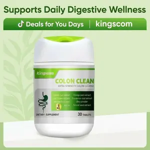 Kingscom Digestive Supplement with Probiotics & Prebiotics, Daily wellness support