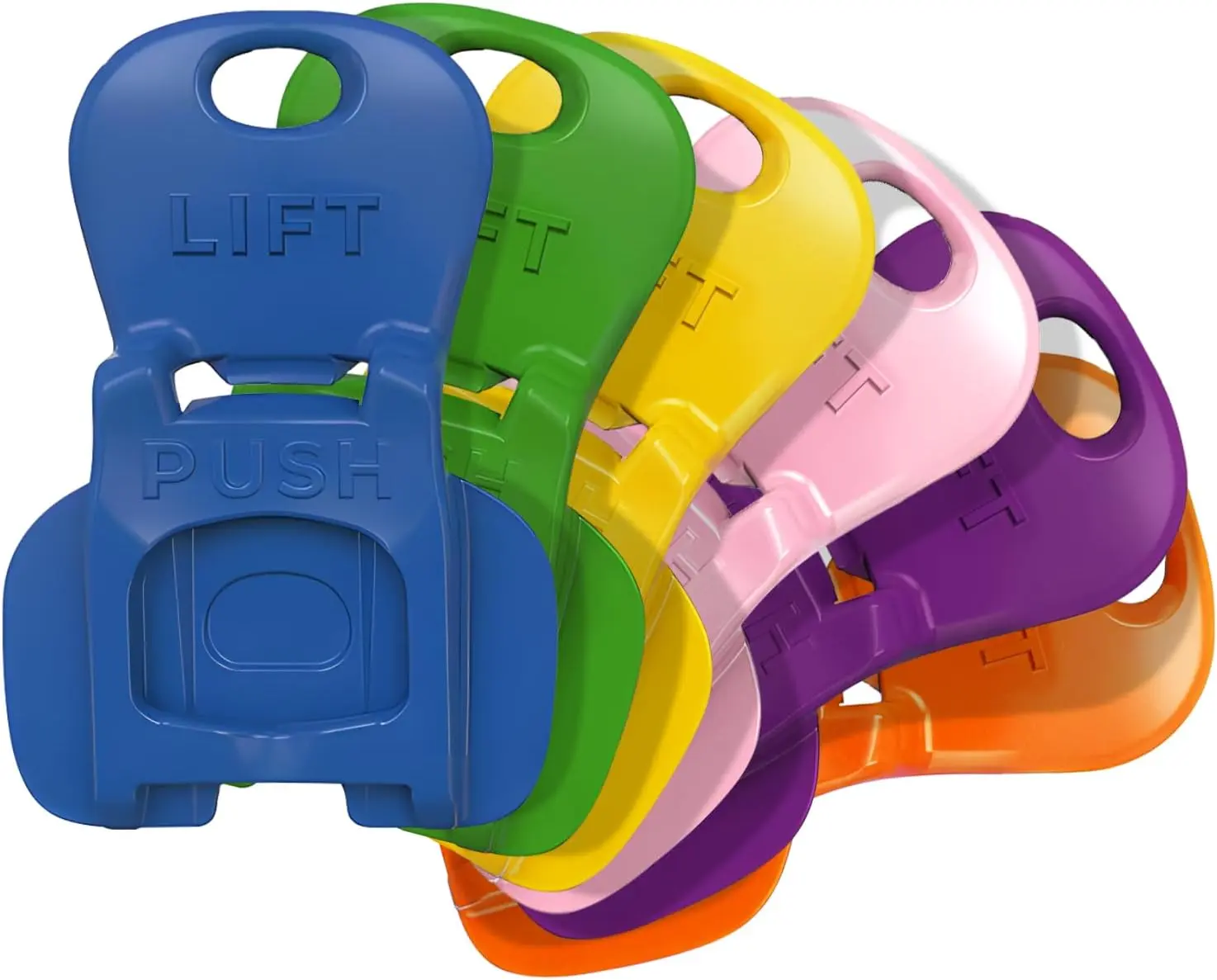 6PCS Colorful Can Tab Openers & Leak-Proof Drink Covers – One-Hand Soda Can Opener and Reusable Protector Caps for Coke, Beer, Soda, and Aluminum Cans