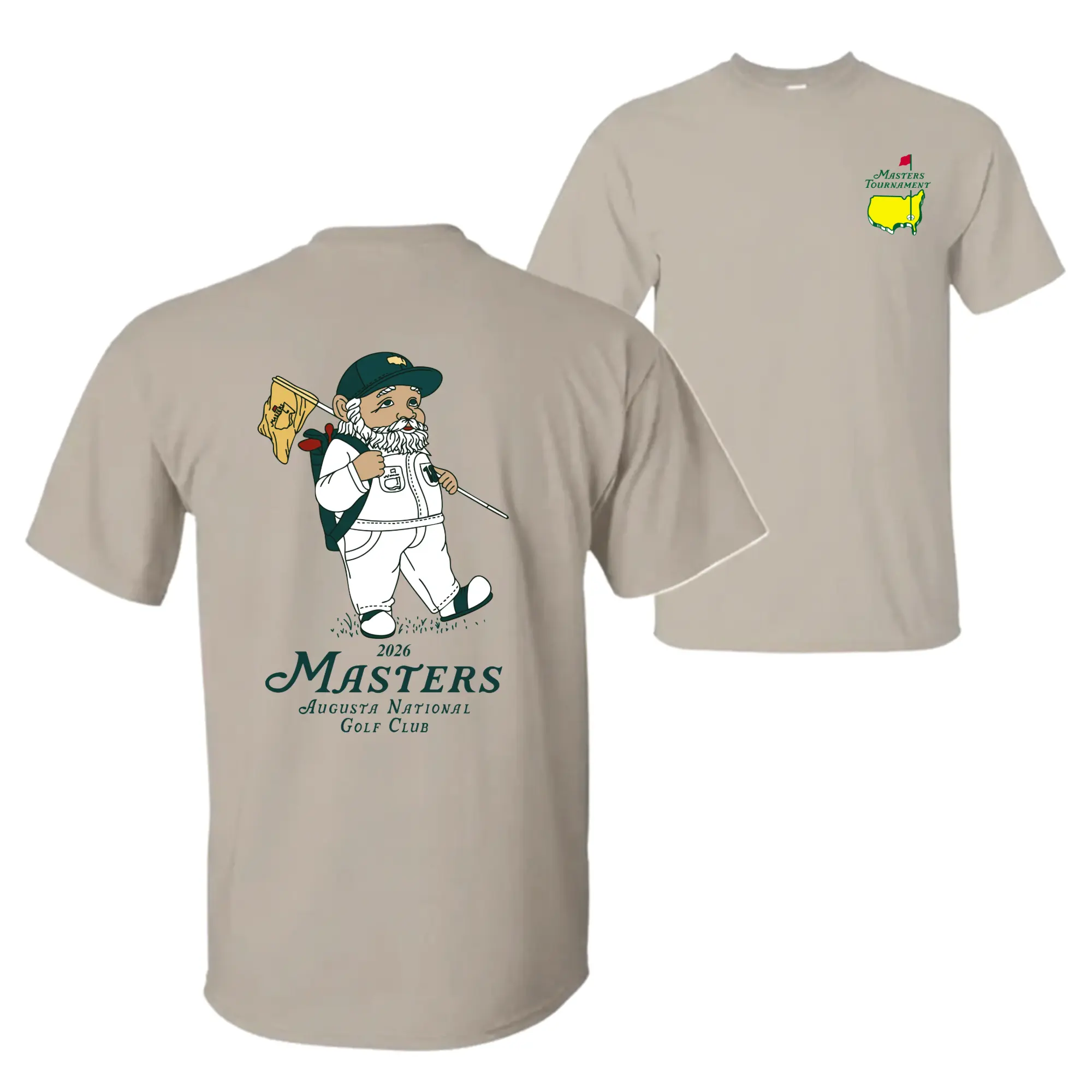 Masters Golf 2026 Tournament T-Shirt, Augusta National Graphic Tee