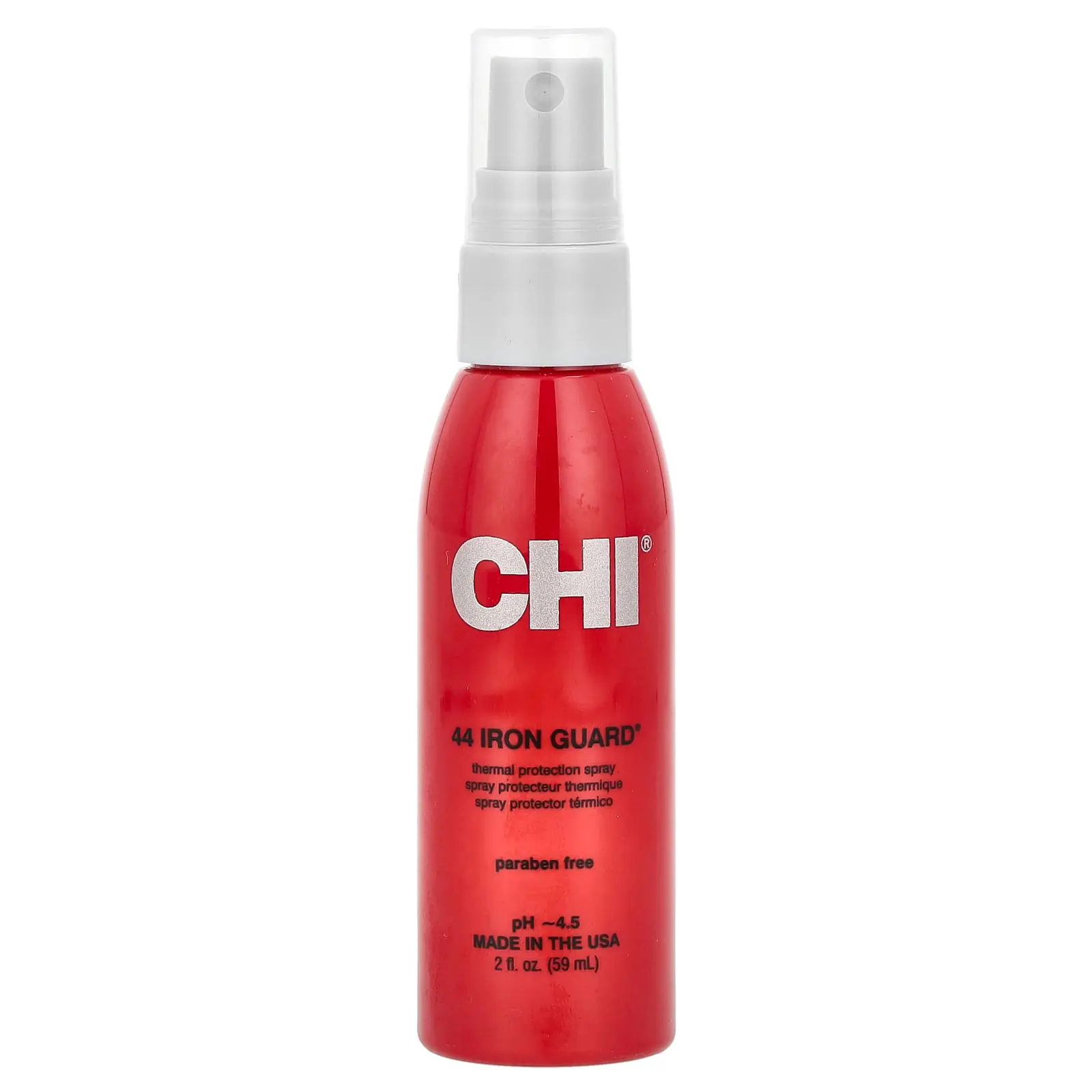 Chi 44 Iron Guard®, Thermal Protection Spray, 2 fl oz (59 ml) Chi 44 Iron Guard®, Thermal Protection Spray, 2 fl oz (59 ml)