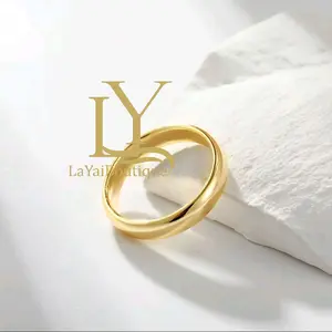 LaYaiBoutique #1148 14k Gold Plated Hoop Ring HIGH QUALITY