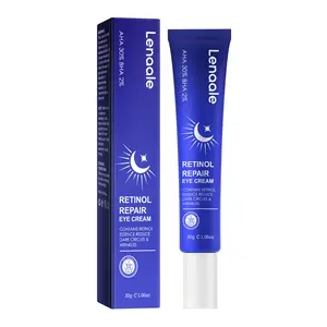 Retinol Eye Cream 30g - Hydrating Daily Wrinkle Cream with AHA30% for Smooth and Hydrated Skin - Alcohol Free, Moisturizing Treatment for Dark Circles - Comfort, Skincare