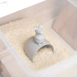 1pc Creative multifunctional rice spoon cartoon mouse handle digging spoon household kitchen small tool