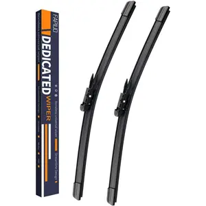 Replacement for Chevrolet Silverado 2008-2013,GMC Sierra 2007-2013 Silent Wipers - Front Windshield Wipers 22"+22" Blade Set (2 Pack)Pinch Tab