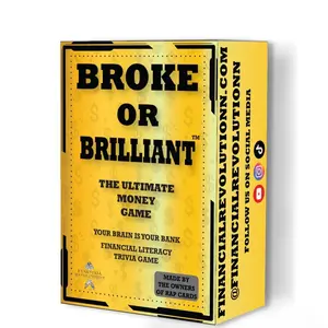 Financial Revolution Broke or Brilliant The Ultimate Money Game for Financial Literacy Trivia