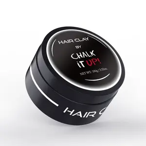 Hair Clay by CHALK IT UP, Medium/Strong Hold 3.52 oz with Natural Ingredients Haircare