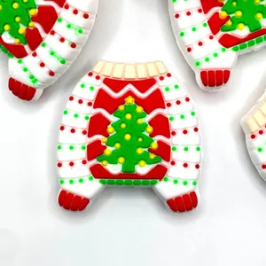 1pc This is my Ugly Sweater Silicone Focal Beads - Christmas DIY Gift Idea Supplies Beaded