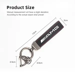 Car Keyring Leather Keychain Pendant Key Holder For Mercedes Benz AMG W223 W213 W206 W464 W247 W167 W166 W222 W205 W204 W177 W246 W212 W221 W463 W214 W169 W140 W176 W124 W126 W168 W210 W211 W212 W203 W205