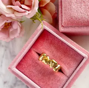 UpDown heart ring