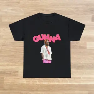 UNISEX Gunna Graphic Tee Streetwear Graphic Tee Rapper Graphic Tee Gunna T-shirt, Graphic Tees, Top for Daily Wear, T-Shirt For Unisex , Gift For Men , Gift For Women Top Womenswear