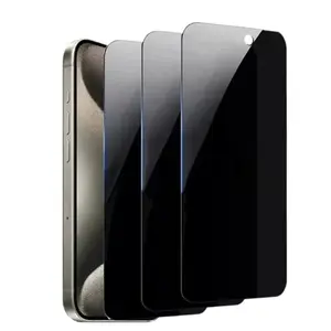 3pack Privacy Anti-Spy Screen Protector Tempered Glass Compatible With iPhone 17 16 15 14 PLUS PRO MAX 13 12 MINI 11 X XS XR