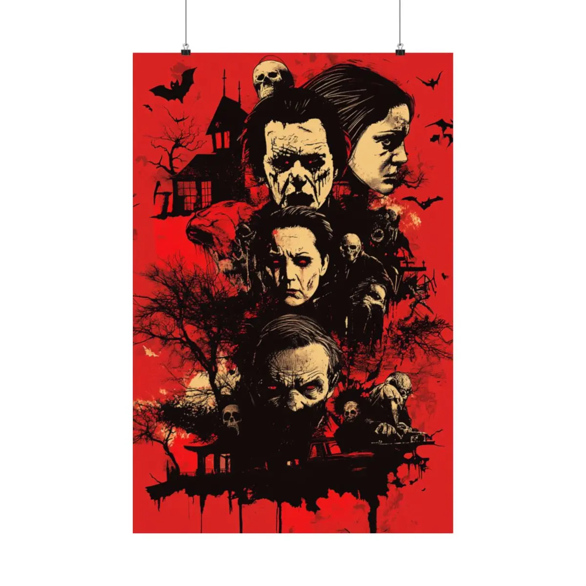Stylish Vampire Halloween Decor