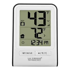 LaCrosse 308-1409WT-CBP 1.35 x 3.67 in. White Wireless Thermometer