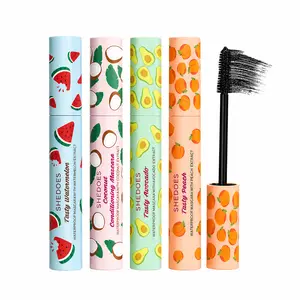 Buildable Volume & Length Mascara – Waterproof, Smudge-Proof & Long-Lasting | Achieve Bold, Separated Lashes with High-Elasticity Silicone Brush & Fruit Extracts