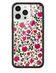 Wildflower Cases - Rose Romance, Limited Edition iPhone Case | Accessories Durable Floral Dainty Cute Red Protective Custom