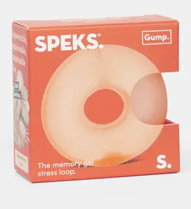 SPEKS Donut Fidget Toy – Soft, Satisfying, and Fun to Squish! - COLOR ORANGE