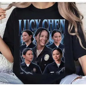 The Rookie Lucy Chen Homage Shirt, The Rookie Movie Character Homage Shirts, Vintage Lucy Chen Bootleg Tee, The Rookie Fan Gift