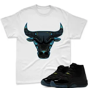 Bull Shirt To Match JD 11 Gamma, JD Match Tee, AJ 11 Gamma Sneaker Match Shirt Unisex graphic