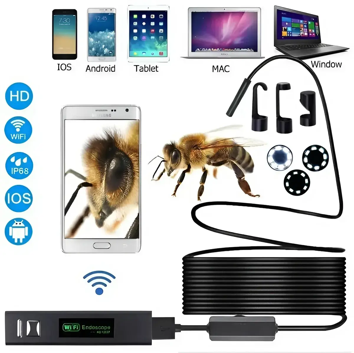 Endoscope Camera - High-Quality Endoscopic Equipment with Advanced Features and Versatile Use