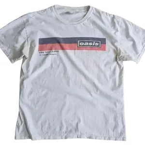 Oasis USA Tour 1996 T-Shirt Reprint Vintage Style Rock Unisex Aesthetic Boho Graphic Tshirt Tee Top Womenswear Streetwear Summer