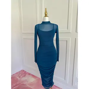 Teal Dress