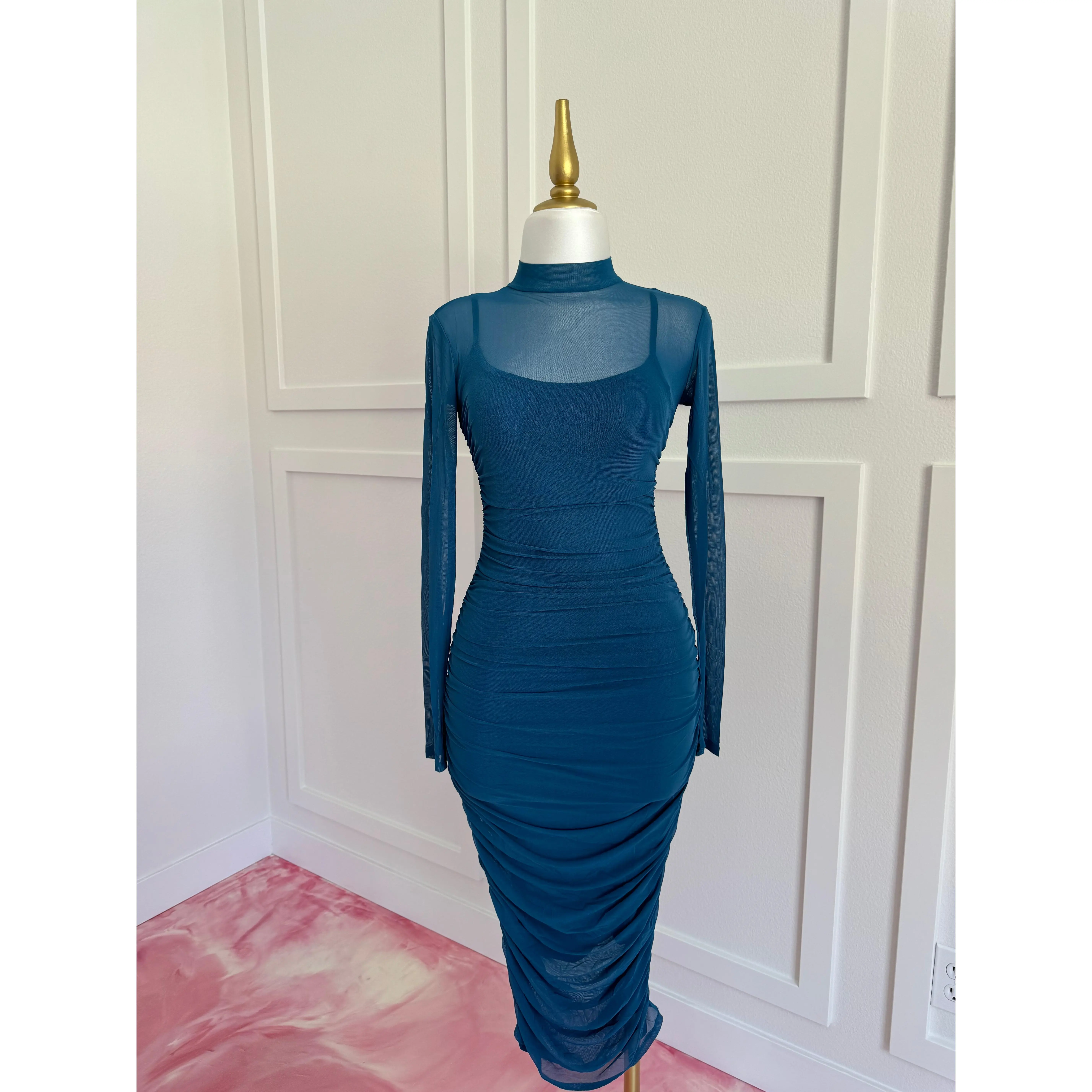 Teal Dress