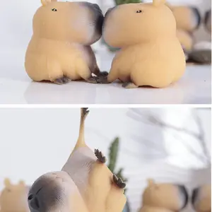 Capybara Big Hydrochoerus Squishy Toy Pull Sand Shaping Hot Style New Animal Stress Relief Squeeze Toy Leisure Anti-Anxiety Fidg