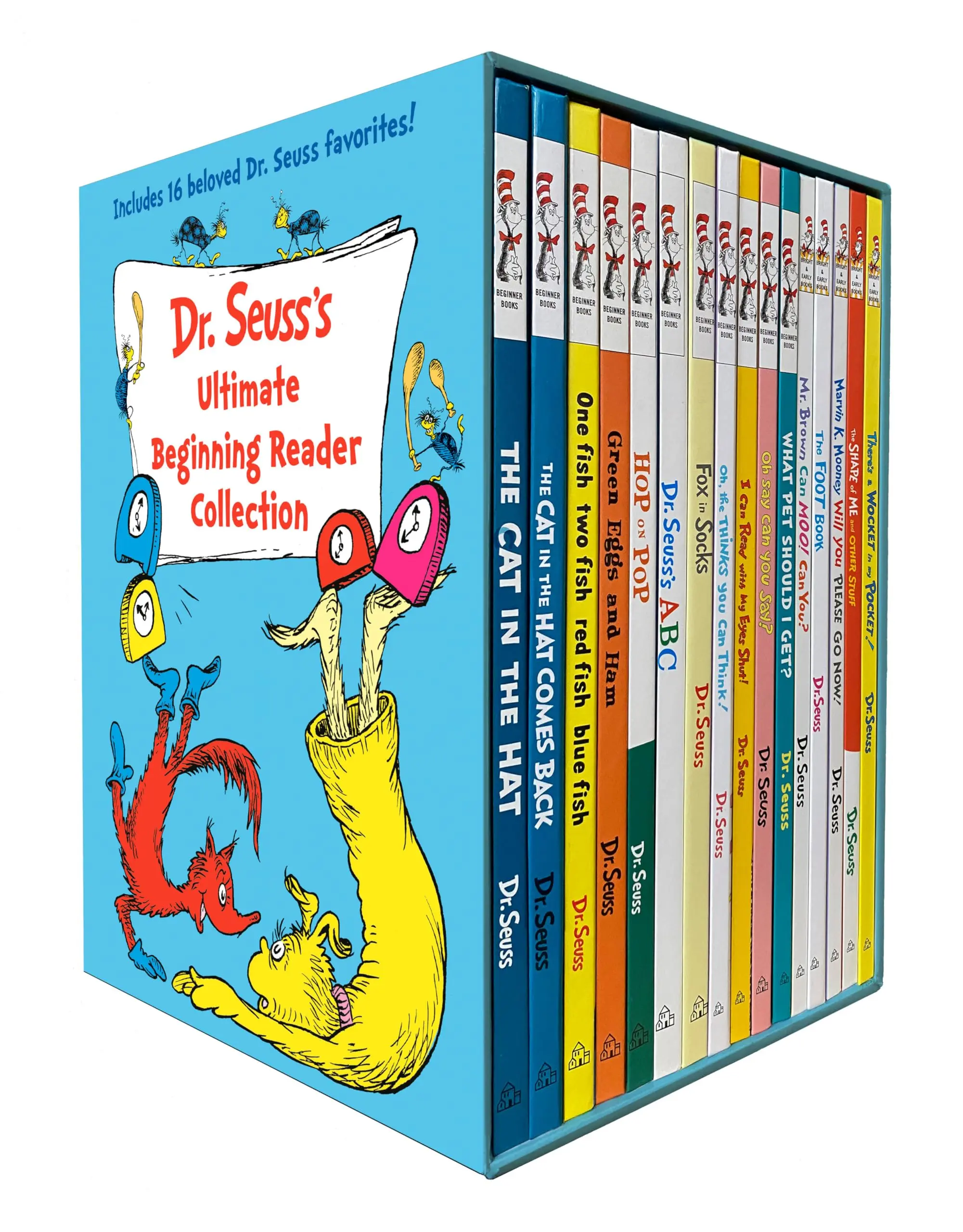 Dr. Seuss's Ultimate Beginning Reader Boxed Set Collection: Includes 16 Beginner Books and Bright & Early Books -- Dr Seuss - Boxed Set