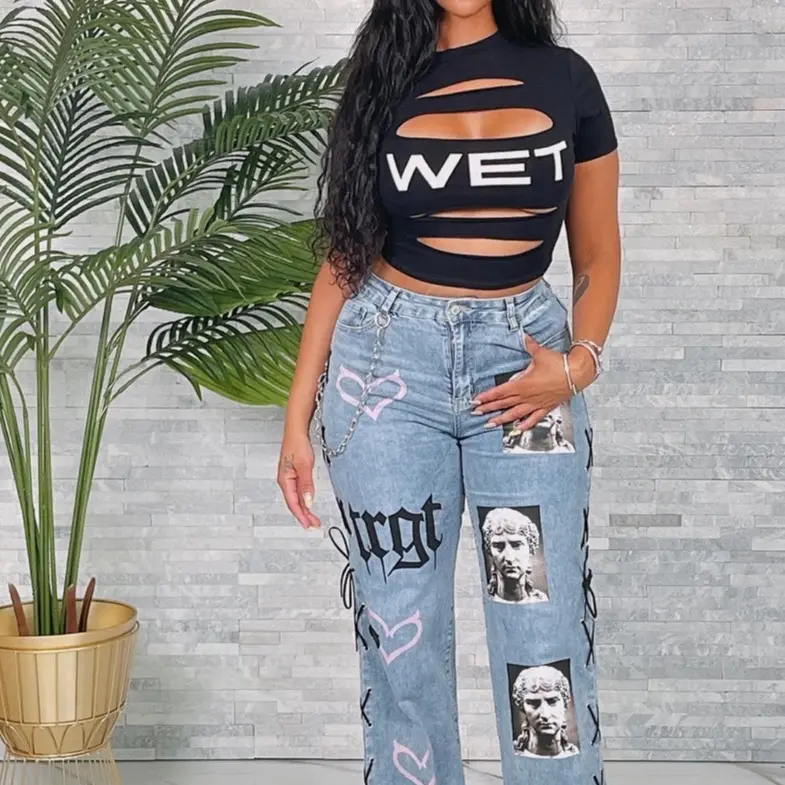 Women's Wet T-Shirt for a Stylish and Comfortable Look - Top, Womenswear