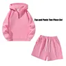 Men's 2 Piece Slim Fit Knitting Sweatsuit - Long Sleeve Half-Zip Hooded Sweatshirt, Plain Wide Leg Athletic Shorts with Adjustable Drawstring Elastic Waistband, Streetwear Matching Sets for College Casual Wear