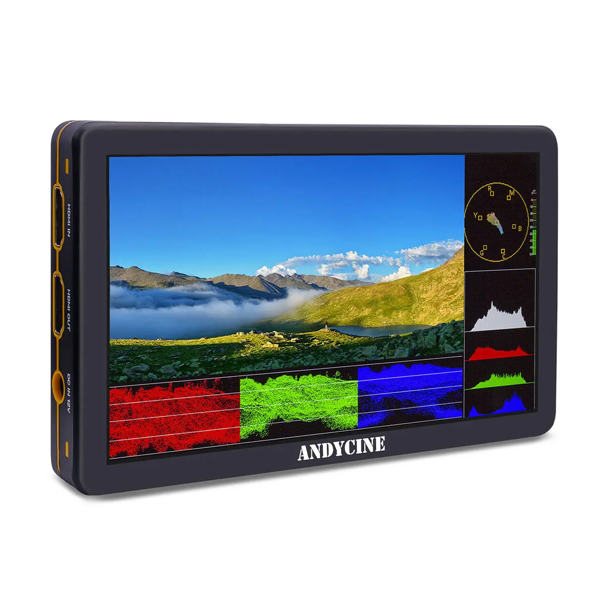 AndyCine T6 6" Full HD On-Camera Monitor, Supports 4K HDMI