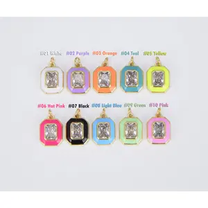 Color Enamel Charm