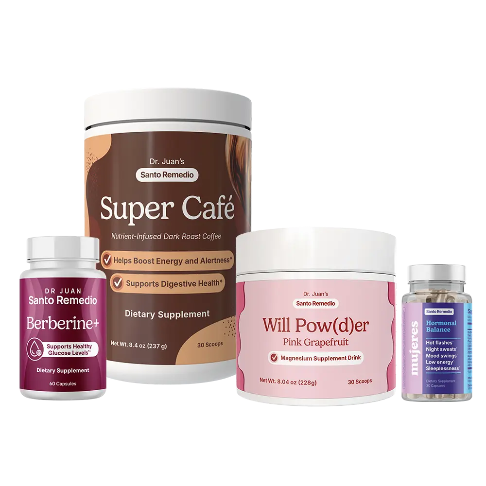 Will Powder + Vanilla Whey Protein + Super Cafe + Berberine Slim Fit + Hormonal Balance