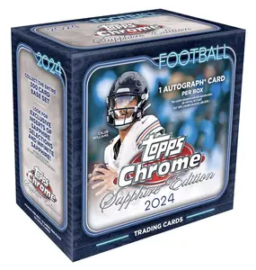 2024 Topps Chrome Sapphire Edition Football Trading Cards LV