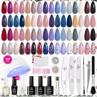 44 Pcs 24 Colors Gel Nail kit