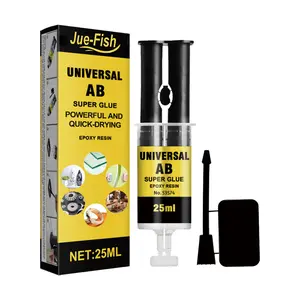 Jue-Fish Casting Adhesive, Epoxy Resin AB Adhesive Waterproof And High Temperature Resistant Multi-functional Metal Crack Repair Adhesive