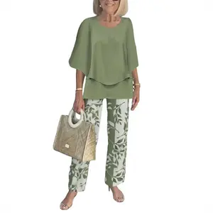 Two Piece Sets for Women 2026 Spring Travel Vacation Airport Outfits Summer Lounge Matching Sets Casual Cruise Clothes